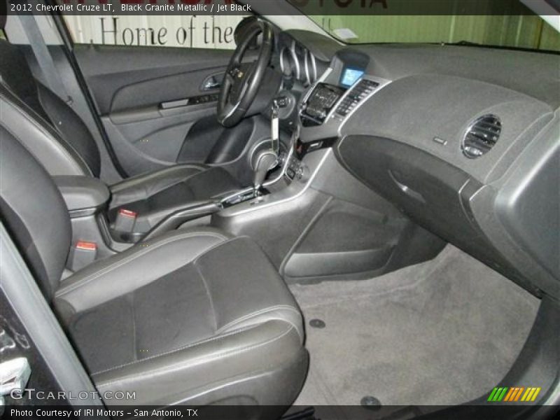 Black Granite Metallic / Jet Black 2012 Chevrolet Cruze LT