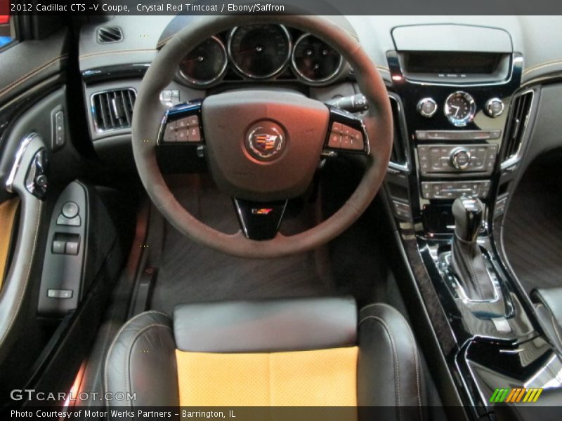 Dashboard of 2012 CTS -V Coupe