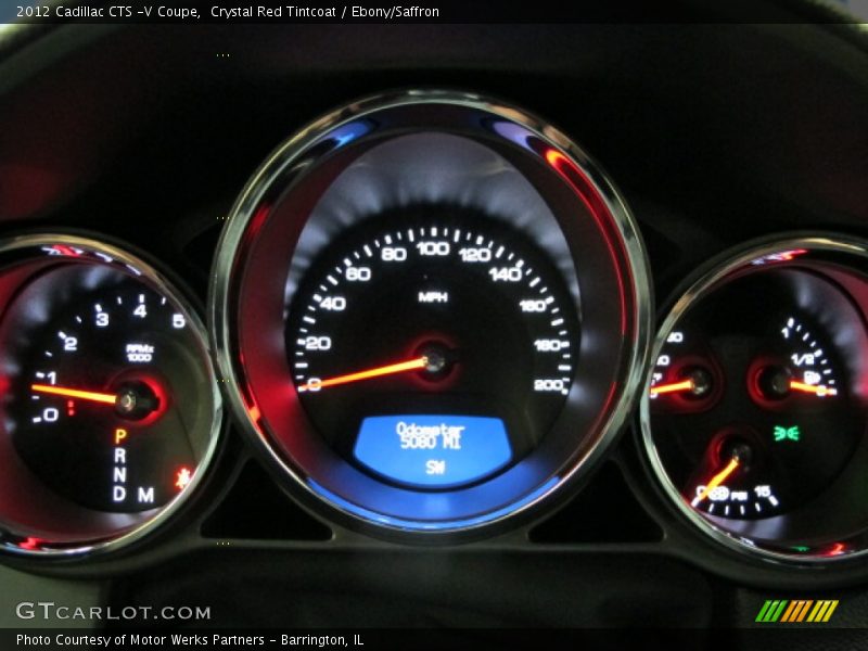  2012 CTS -V Coupe -V Coupe Gauges