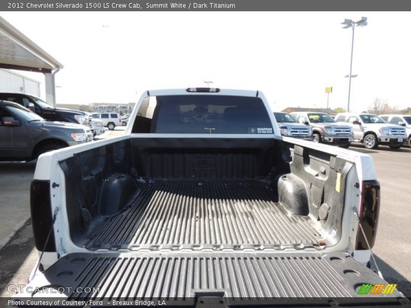 Summit White / Dark Titanium 2012 Chevrolet Silverado 1500 LS Crew Cab