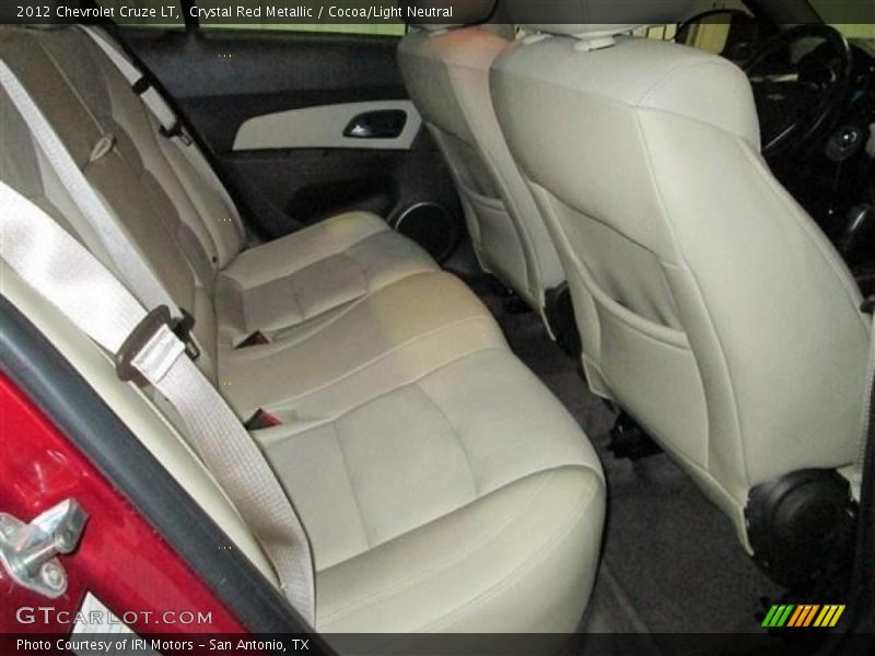 Crystal Red Metallic / Cocoa/Light Neutral 2012 Chevrolet Cruze LT
