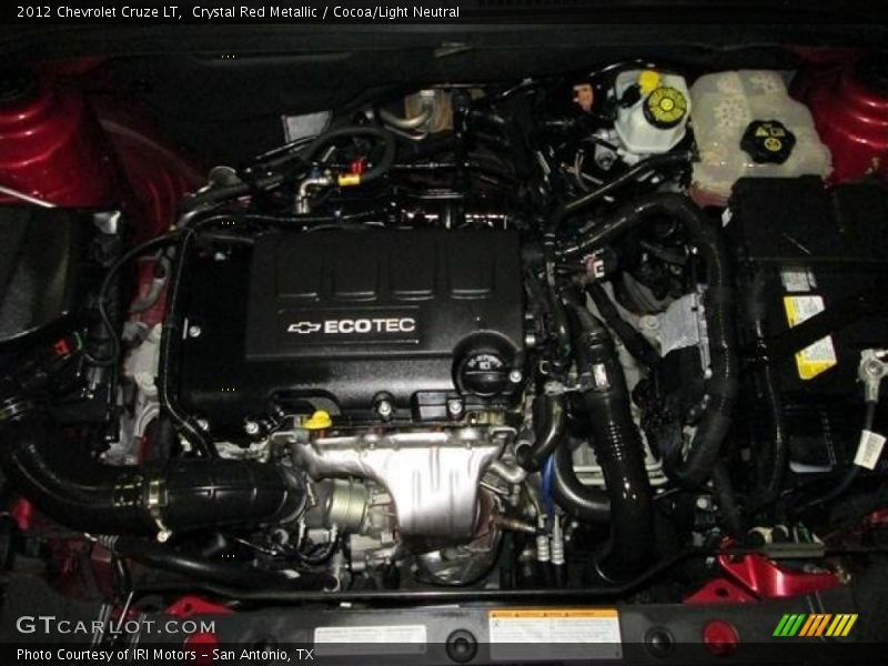 Crystal Red Metallic / Cocoa/Light Neutral 2012 Chevrolet Cruze LT