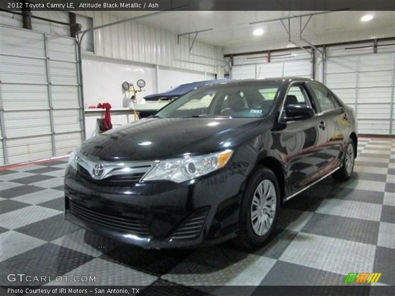 Attitude Black Metallic / Ash 2012 Toyota Camry LE
