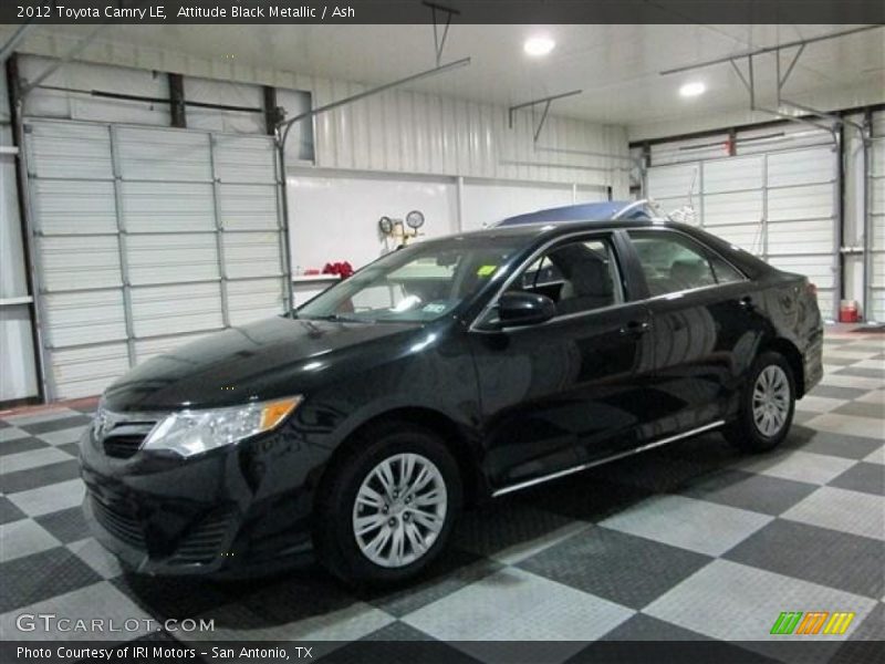 Attitude Black Metallic / Ash 2012 Toyota Camry LE