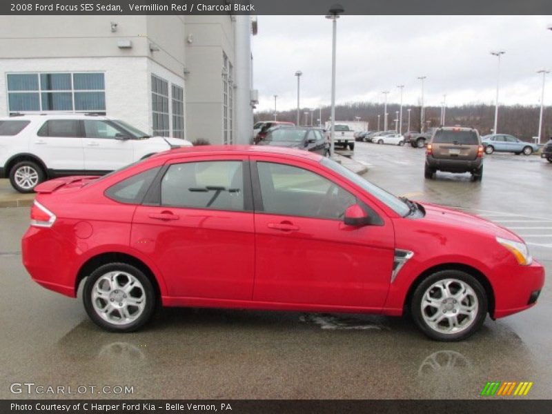  2008 Focus SES Sedan Vermillion Red