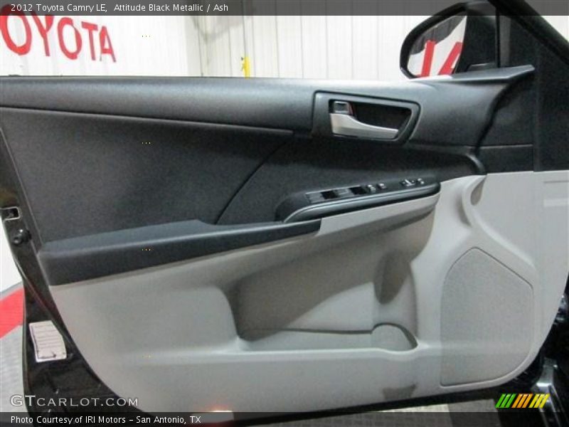 Attitude Black Metallic / Ash 2012 Toyota Camry LE