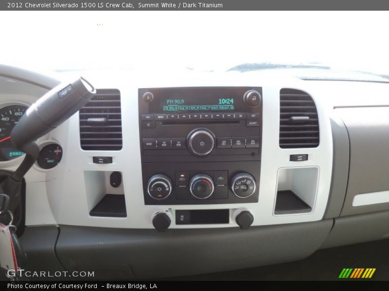 Summit White / Dark Titanium 2012 Chevrolet Silverado 1500 LS Crew Cab