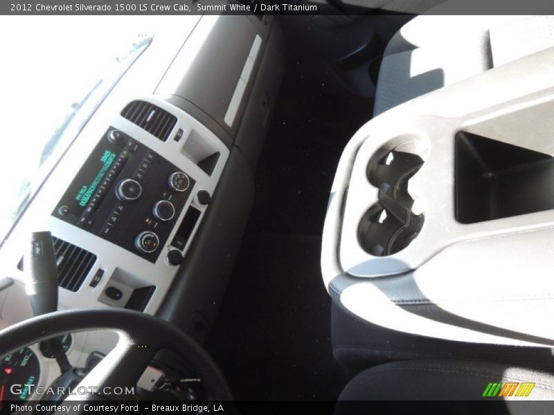 Summit White / Dark Titanium 2012 Chevrolet Silverado 1500 LS Crew Cab