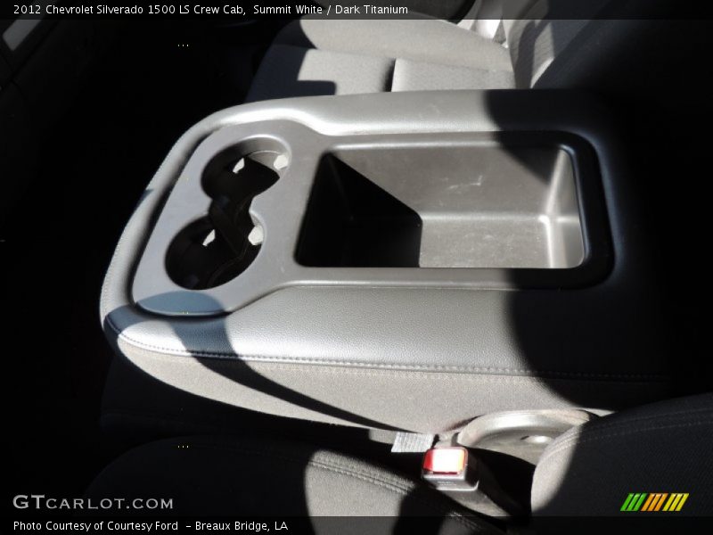 Summit White / Dark Titanium 2012 Chevrolet Silverado 1500 LS Crew Cab