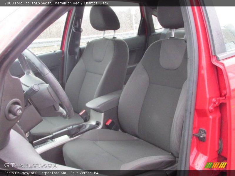 Front Seat of 2008 Focus SES Sedan