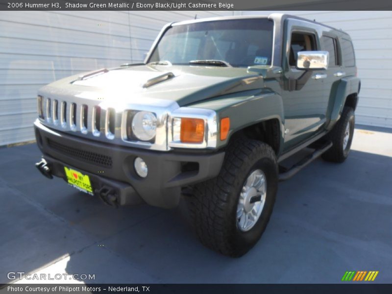 Shadow Green Metallic / Ebony Black/Light Cashmere Beige 2006 Hummer H3