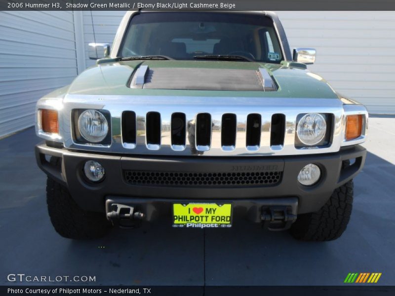 Shadow Green Metallic / Ebony Black/Light Cashmere Beige 2006 Hummer H3