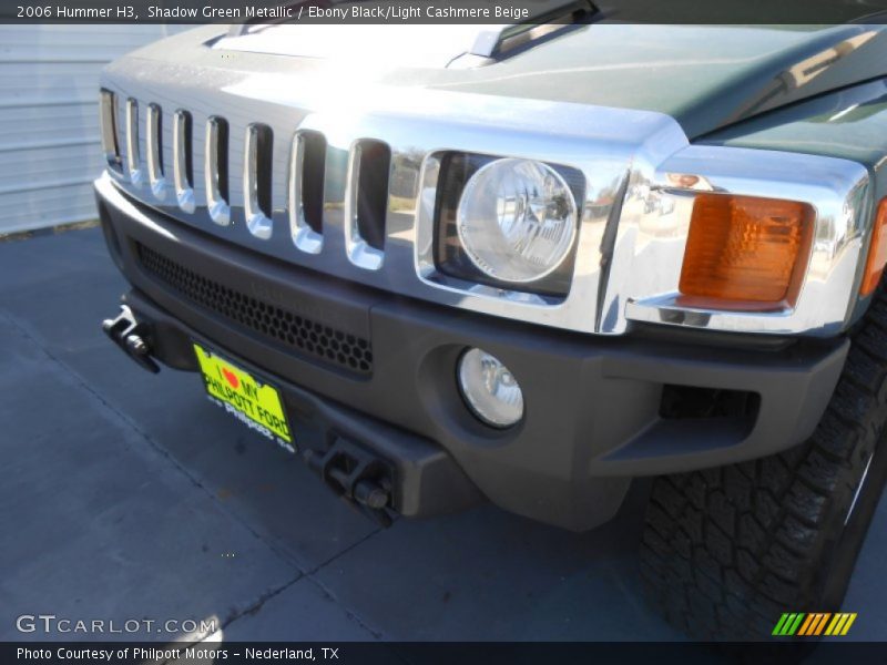Shadow Green Metallic / Ebony Black/Light Cashmere Beige 2006 Hummer H3