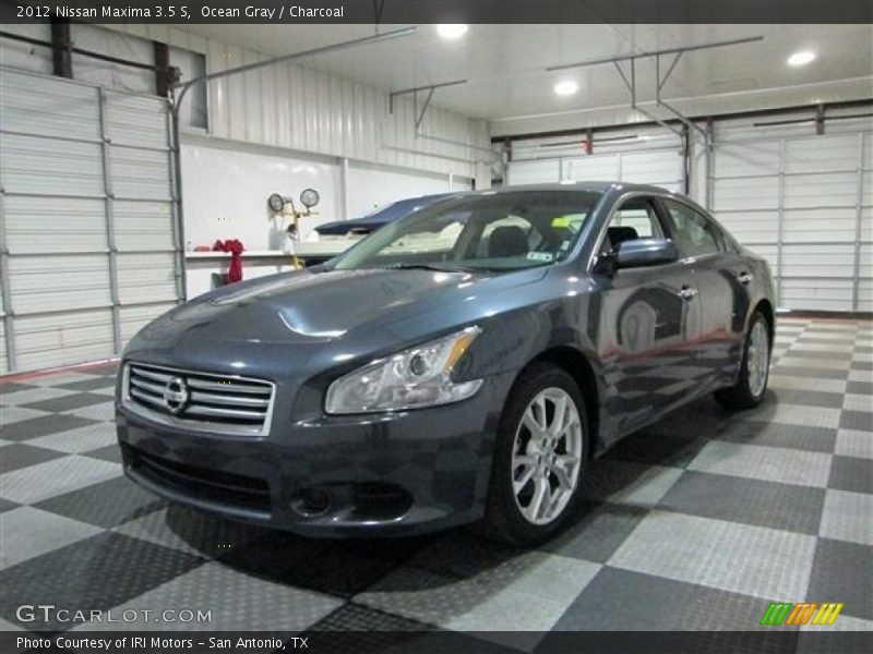 Ocean Gray / Charcoal 2012 Nissan Maxima 3.5 S