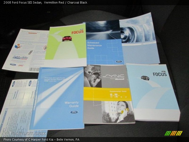 Books/Manuals of 2008 Focus SES Sedan