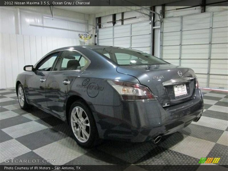 Ocean Gray / Charcoal 2012 Nissan Maxima 3.5 S