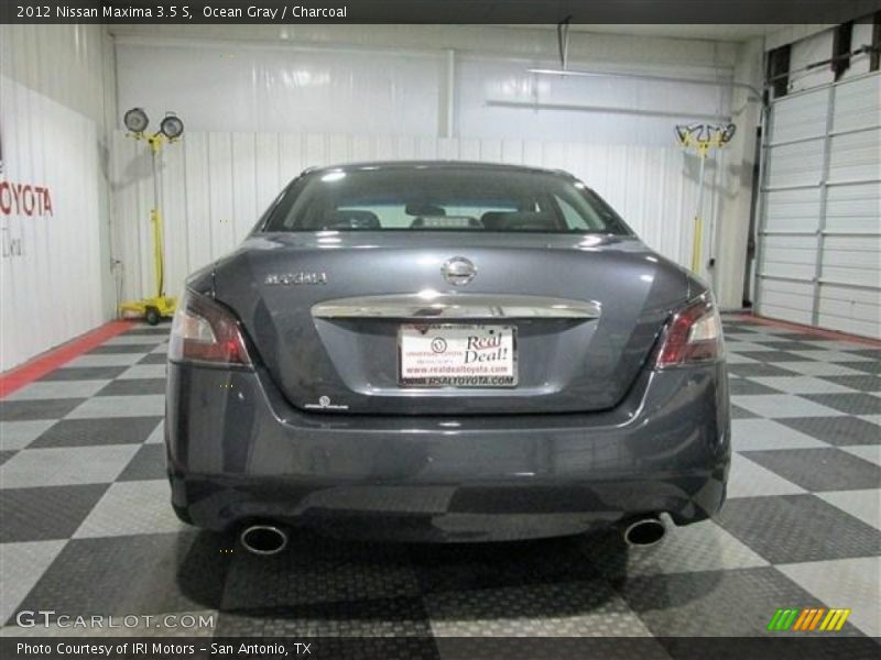 Ocean Gray / Charcoal 2012 Nissan Maxima 3.5 S