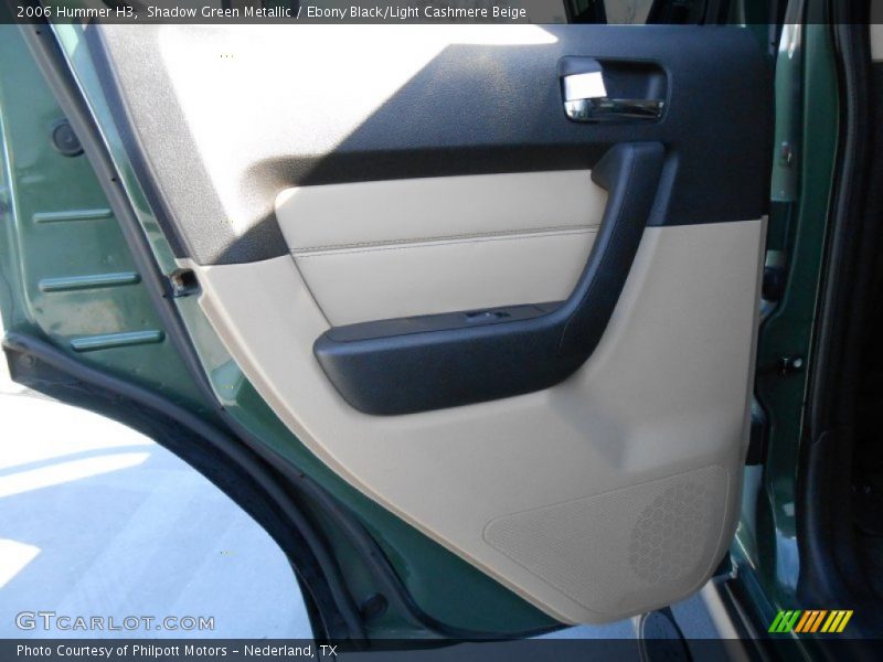 Shadow Green Metallic / Ebony Black/Light Cashmere Beige 2006 Hummer H3