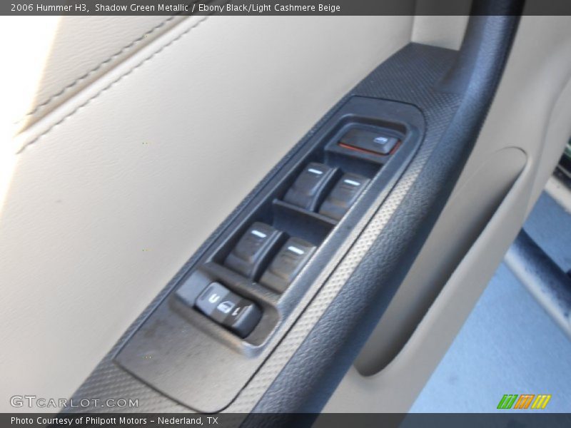Shadow Green Metallic / Ebony Black/Light Cashmere Beige 2006 Hummer H3