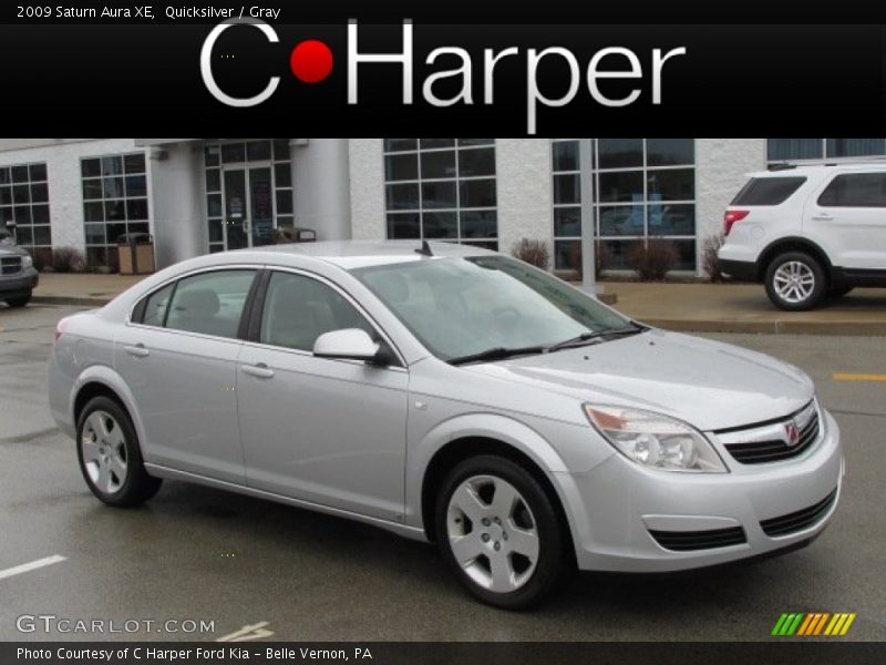 Quicksilver / Gray 2009 Saturn Aura XE