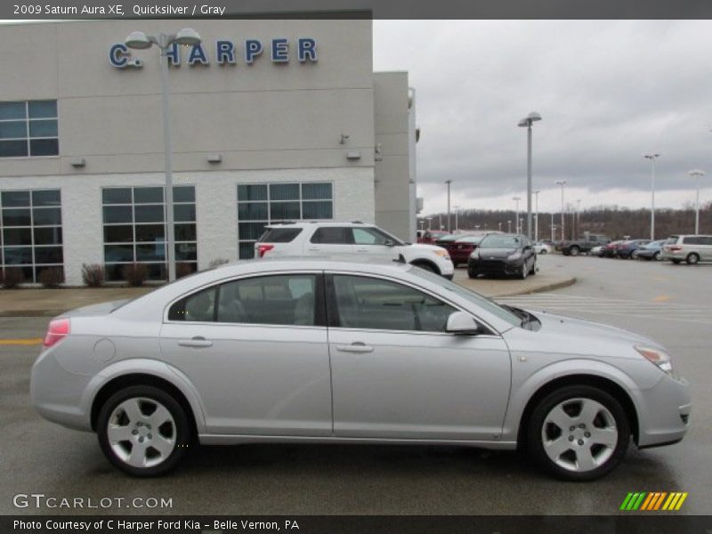 Quicksilver / Gray 2009 Saturn Aura XE