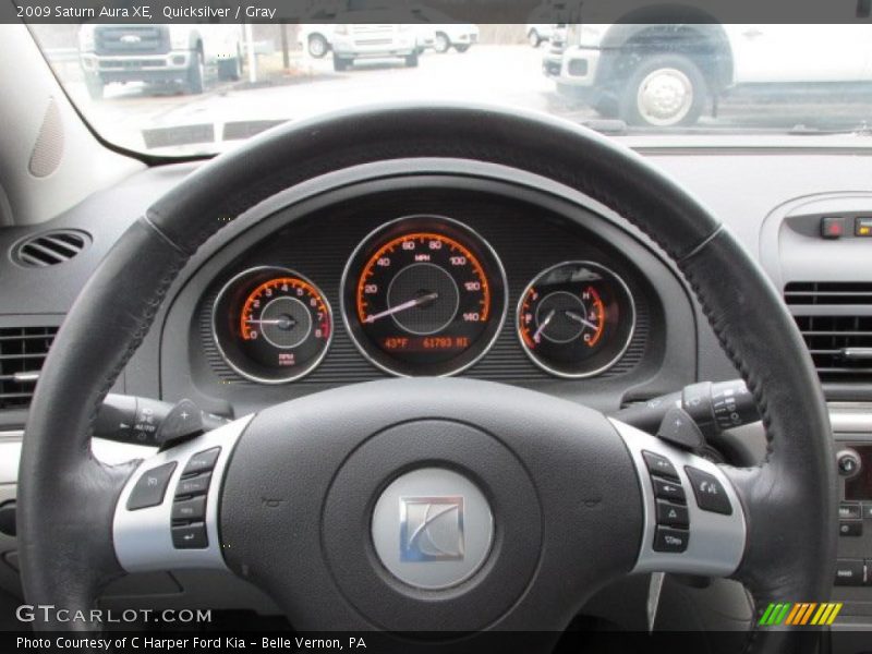 Quicksilver / Gray 2009 Saturn Aura XE
