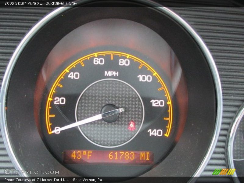 Quicksilver / Gray 2009 Saturn Aura XE