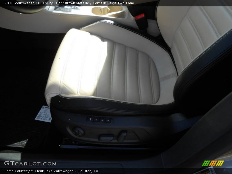 Light Brown Metallic / Cornsilk Beige Two Tone 2010 Volkswagen CC Luxury