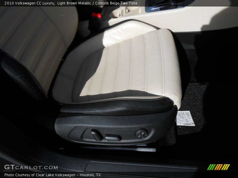 Light Brown Metallic / Cornsilk Beige Two Tone 2010 Volkswagen CC Luxury