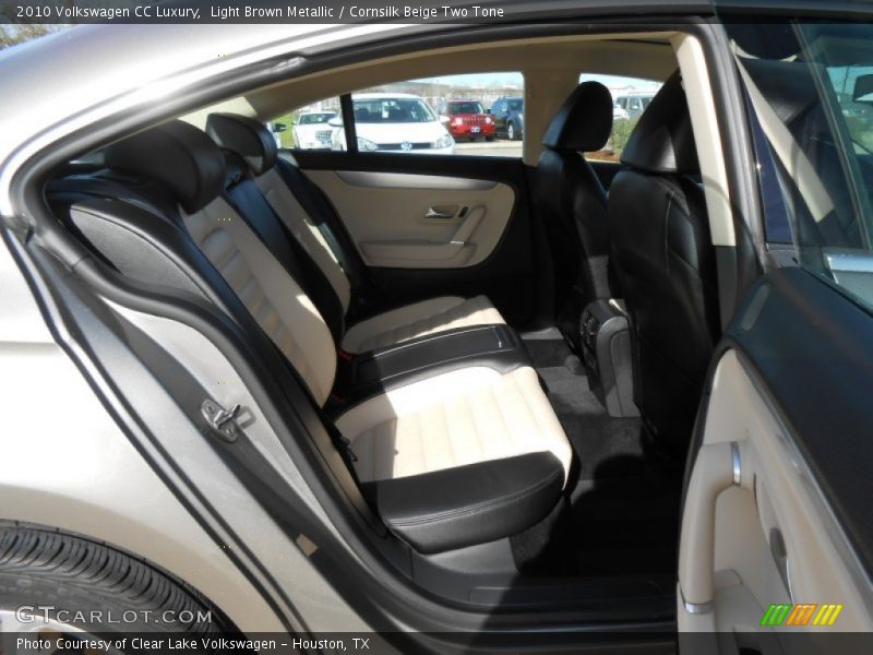 Light Brown Metallic / Cornsilk Beige Two Tone 2010 Volkswagen CC Luxury