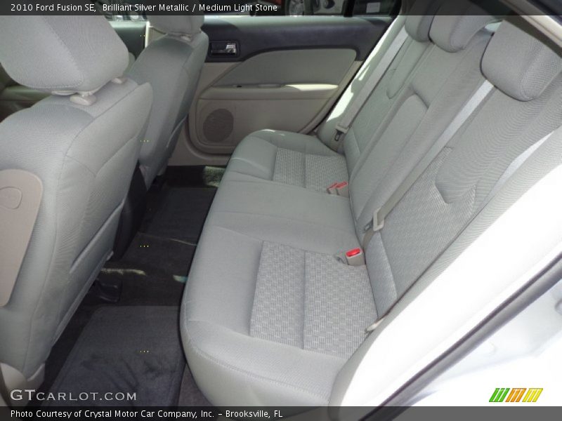 Brilliant Silver Metallic / Medium Light Stone 2010 Ford Fusion SE