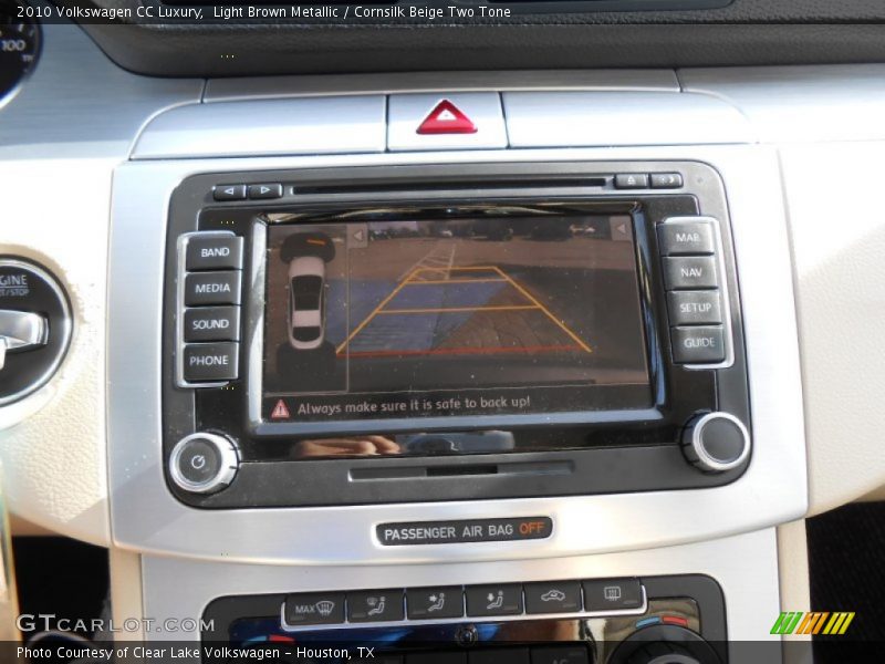 Light Brown Metallic / Cornsilk Beige Two Tone 2010 Volkswagen CC Luxury