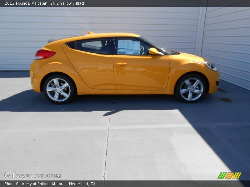 26.2 Yellow / Black 2013 Hyundai Veloster