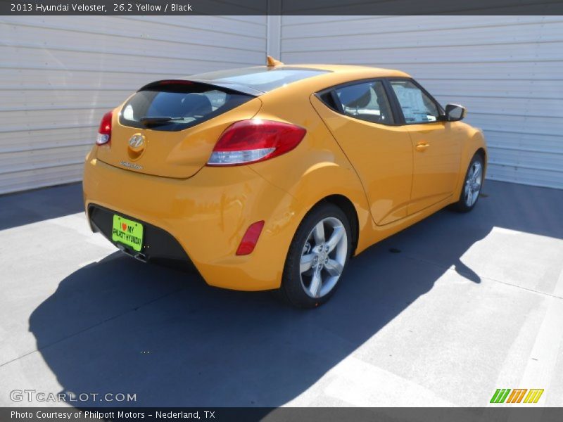 26.2 Yellow / Black 2013 Hyundai Veloster