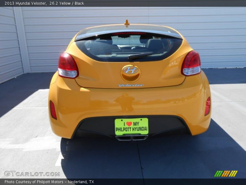 26.2 Yellow / Black 2013 Hyundai Veloster