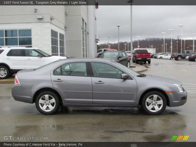 Tungsten Grey Metallic / Light Stone 2007 Ford Fusion SE