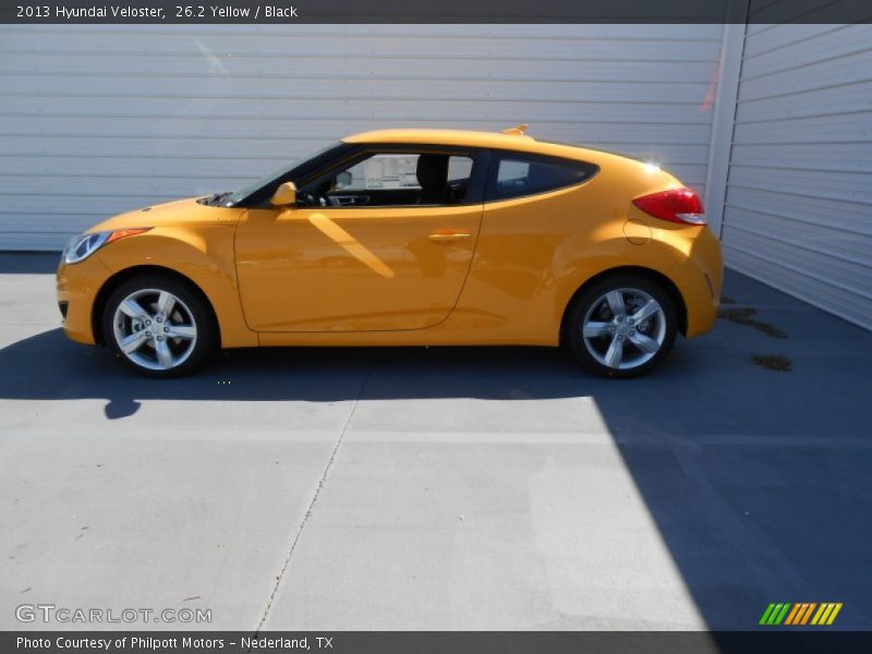  2013 Veloster  26.2 Yellow
