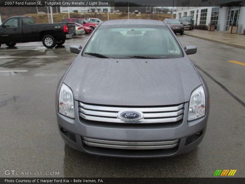Tungsten Grey Metallic / Light Stone 2007 Ford Fusion SE
