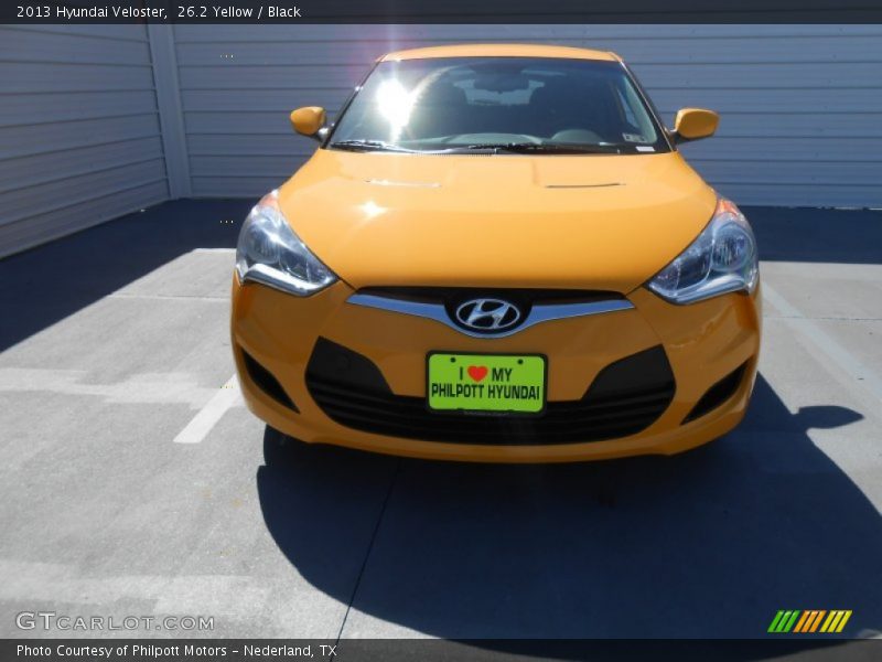 26.2 Yellow / Black 2013 Hyundai Veloster