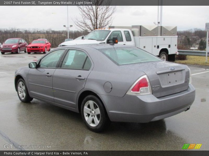 Tungsten Grey Metallic / Light Stone 2007 Ford Fusion SE