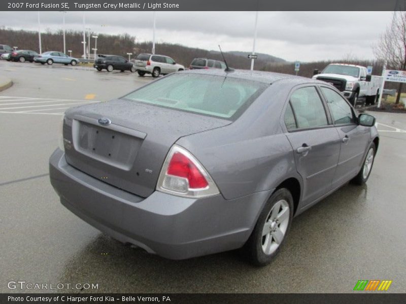 Tungsten Grey Metallic / Light Stone 2007 Ford Fusion SE