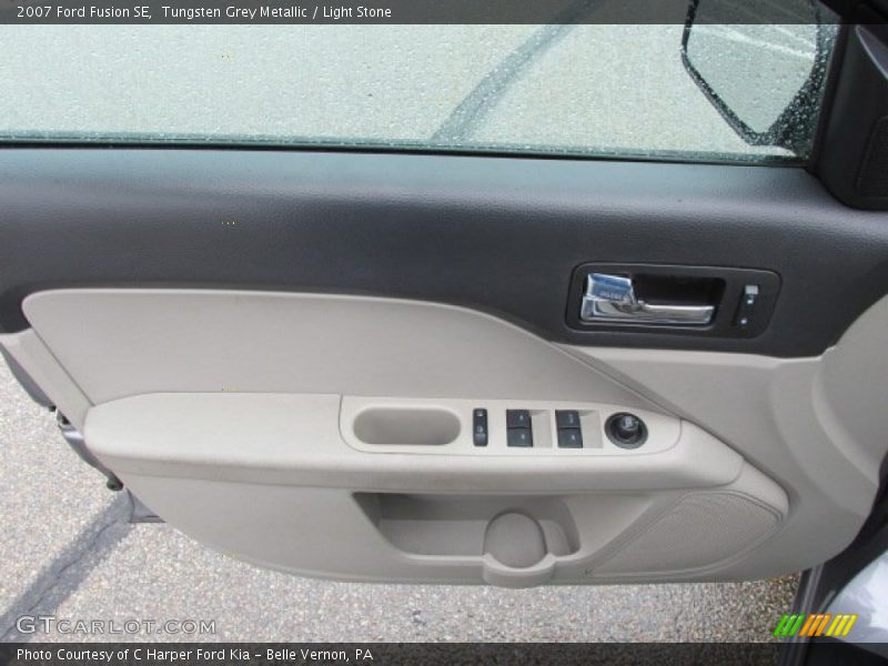 Tungsten Grey Metallic / Light Stone 2007 Ford Fusion SE