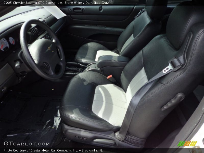  2005 Sebring GTC Convertible Dark Slate Gray Interior