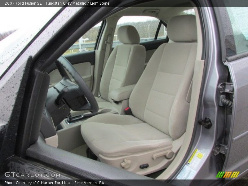 Tungsten Grey Metallic / Light Stone 2007 Ford Fusion SE