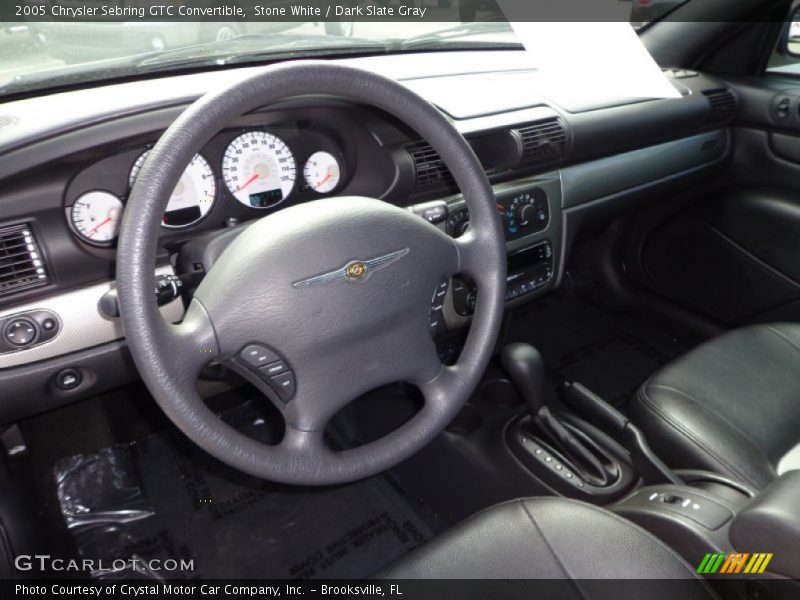 Dashboard of 2005 Sebring GTC Convertible