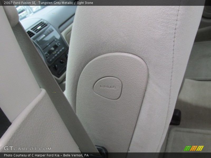 Tungsten Grey Metallic / Light Stone 2007 Ford Fusion SE