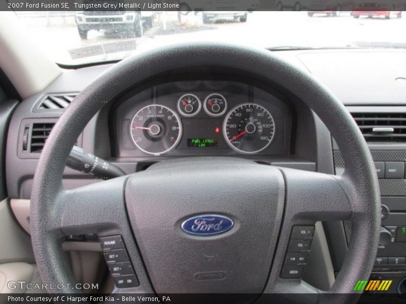 Tungsten Grey Metallic / Light Stone 2007 Ford Fusion SE