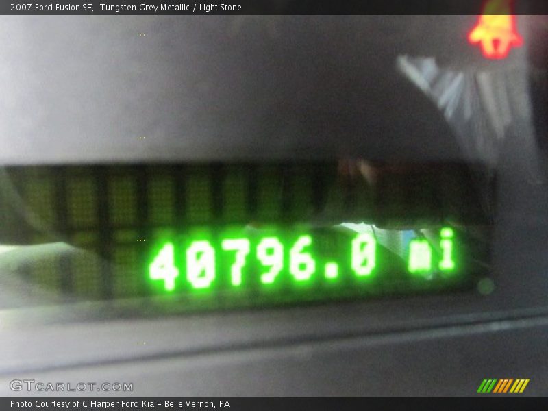 Tungsten Grey Metallic / Light Stone 2007 Ford Fusion SE
