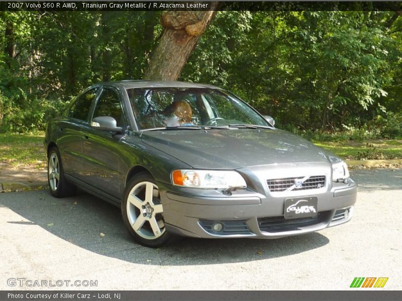 Titanium Gray Metallic / R Atacama Leather 2007 Volvo S60 R AWD