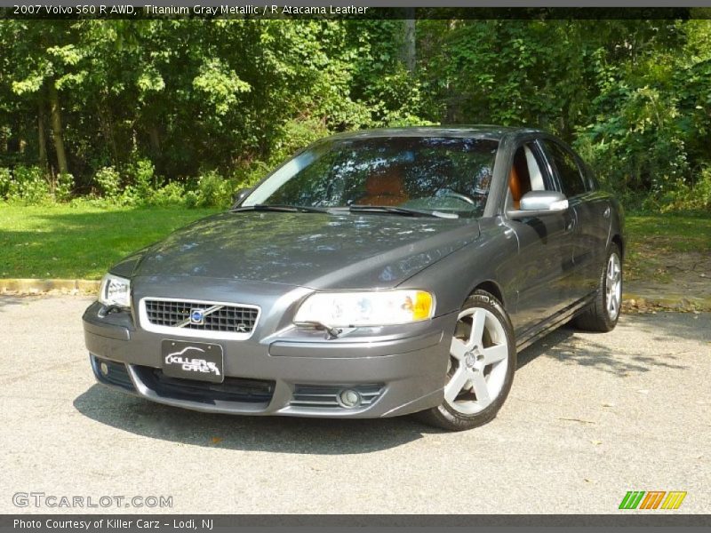 Titanium Gray Metallic / R Atacama Leather 2007 Volvo S60 R AWD